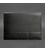 Кожаная папка для документов А4 (на магнитах) черная картинка, изображение, фото