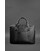 Кожаная сумка для ноутбука и документов черная картинка, изображение, фото