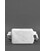 Шкіряна жіноча поясна сумка Dropbag Mini біла картинка, зображення, фото