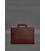Женская кожаная сумка для ноутбука и документов бордовая картинка, изображение, фото