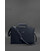 Шкіряна сумка для ноутбука і документів темно-синя Краст картинка, зображення, фото