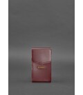 Набор женских бордовых кожаных сумок Mini поясная/кроссбоди картинка, изображение, фото