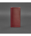 Шкіряний тревел-кейс 3.1 бордовий Краст картинка, зображення, фото