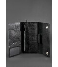 Кожаный клатч-органайзер (Тревел-кейс) 5.1 черный Blackwood картинка, изображение, фото
