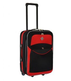 Валіза Bonro Best Maxi чорно-червона картинка, зображення, фото