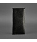 Кожаное портмоне-купюрник 11.0 черное Краст картинка, изображение, фото