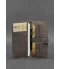 Кожаный тревел-кейс (органайзер для документов) 6.0 темно-бежевый картинка, изображение, фото