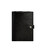 Кожаная папка (софт-бук) для блокнота и планшета 10.0 Угольно-черная картинка, изображение, фото
