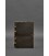 Кожаный блокнот А5 на кольцах (софт-бук) 9.0 в мягкой коричневой обложке картинка, изображение, фото