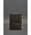Кожаный блокнот А5 на кольцах (софт-бук) 9.0 в мягкой коричневой обложке картинка, изображение, фото