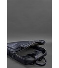 Темно-синій шкіряний чоловічий рюкзак Foster 1.0 картинка, зображення, фото