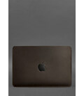 Шкіряний чохол для MacBook 13 дюйм Темно-коричневий Crazy Horse картинка, зображення, фото