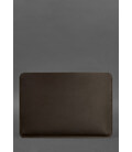 Кожаный чехол для MacBook 13 дюйм Темно-коричневый Crazy Horse картинка, изображение, фото