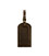Кожаная бирка для багажа 2.0 Темно-коричневая Crazy Horse картинка, изображение, фото