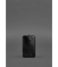 Кожаная ключница 1.0 угольно-черная картинка, изображение, фото