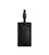 Кожаная бирка для багажа 3.0 черная Краст картинка, изображение, фото