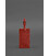 Кожаная бирка для багажа 3.0 Красная картинка, изображение, фото