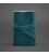 Шкіряний блокнот (Софт-бук) 1.0 Зелений Краст картинка, зображення, фото