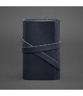 Шкіряний блокнот (Софт-бук) 1.0 Темно-синій Краст картинка, зображення, фото