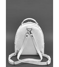 Кожаный женский мини-рюкзак Kylie белый флотар картинка, изображение, фото