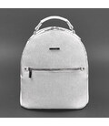 Шкіряний жіночий міні-рюкзак Kylie білий картинка, зображення, фото
