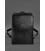 Шкіряний міський рюкзак вугільно-чорний картинка, зображення, фото