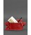 Шкіряна жіноча поясна сумка Dropbag Mini червона картинка, зображення, фото