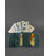 Кожаный кошелек 2.1 зеленый Crazy Horse картинка, изображение, фото