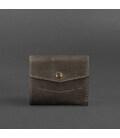 Кожаный кошелек 2.1 темно-коричневый Crazy Horse картинка, изображение, фото