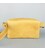 Кожаная поясная сумка желтая винтажная картинка, изображение, фото