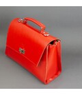 Женская кожаная сумка Classic красная картинка, изображение, фото