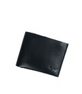 Шкіряний гаманець Mini з монетницею чорний картинка, зображення, фото