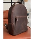 Шкіряний рюкзак Groove L темно-коричневий вінтажний картинка, зображення, фото