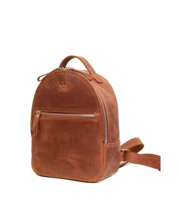 Шкіряний рюкзак Groove S світло-коричневий вінтажний картинка, зображення, фото