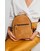 Кожаный рюкзак Groove S желтый винтажный картинка, изображение, фото