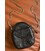 Кожаная женская мини-сумка Kroha черная зернистая картинка, изображение, фото