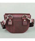 Женская кожаная сумка Ruby S бордовая винтажная картинка, изображение, фото