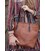 Кожаный шоппер Walker Mini светло-коричневый винтажный картинка, изображение, фото
