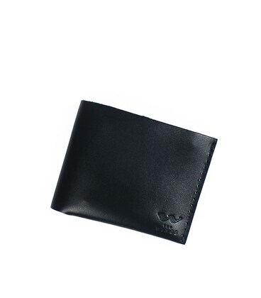 Шкіряний гаманець Mini чорний картинка, зображення, фото
