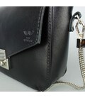 Жіноча шкіряна сумочка Yoko чорна картинка, зображення, фото