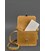 Шкіряна жіноча бохо-сумка Лілу жовта Crazy Horse картинка, зображення, фото
