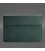 Шкіряний чохол-конверт на магнітах для MacBook 13 Зелений Crazy Horse картинка, зображення, фото