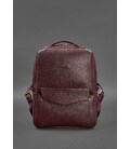 Шкіряний жіночий міський рюкзак на блискавці Cooper марсала флотар картинка, зображення, фото
