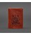 Кожаная обложка для паспорта с канадским гербом коралл Crazy Horse картинка, изображение, фото