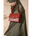 Женская кожаная сумка Kelly красная картинка, изображение, фото