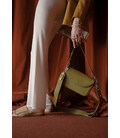 Жіноча шкіряна сумка Molly оливкова картинка, зображення, фото
