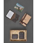 Мужской подарочный набор кожаных аксессуаров Лион картинка, изображение, фото