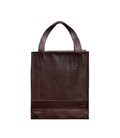 Кожаная женская сумка шоппер Бэтси бордовая краст картинка, изображение, фото