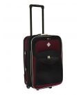 Валіза Bonro Best велика L чорно-вишнева - картинка, зображення, фото валізи