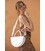 Жіноча шкіряна сумка Сhris maxi біла картинка, зображення, фото